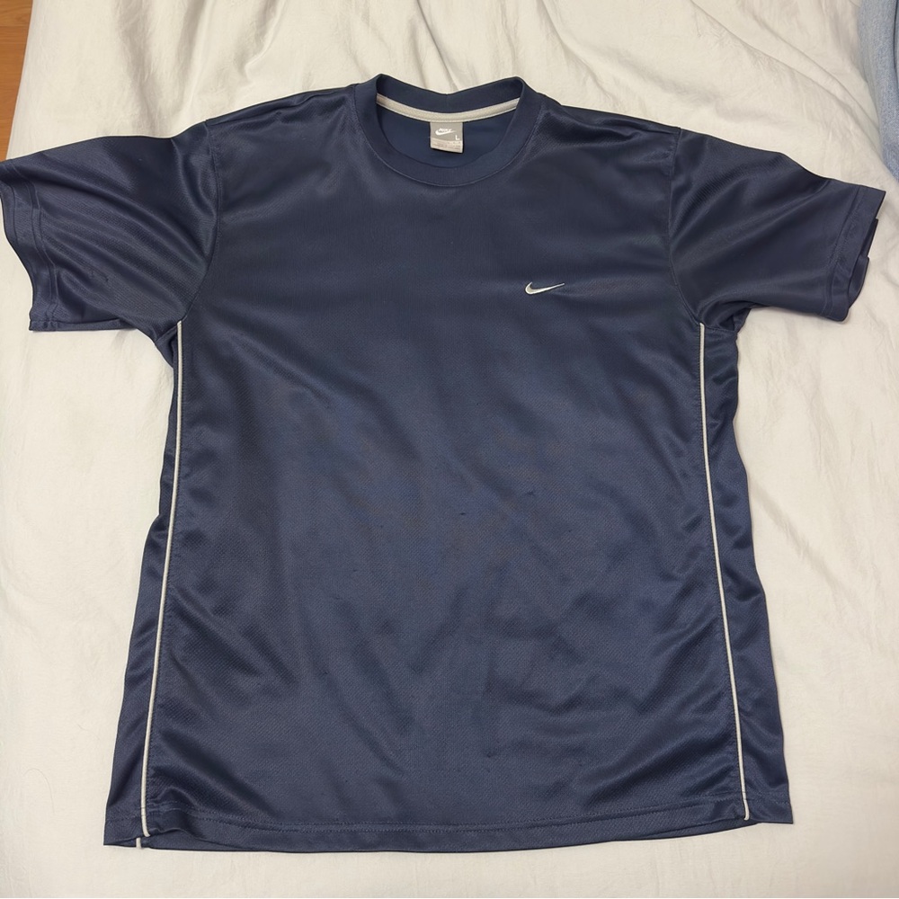 Vintage Blue Nike T Shirt